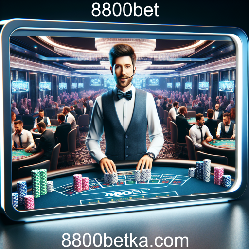 Cassino Ao Vivo na 8800bet: A Experiência de Jogo que Você Esperava